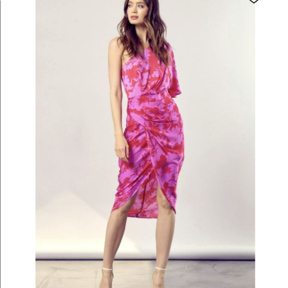 Do+be one shoulder floral dress